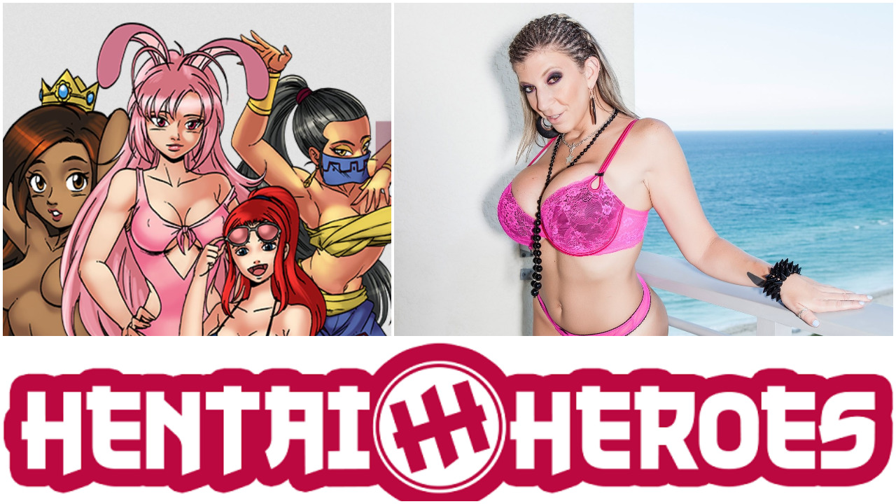 HALL OF FAME SUPERSTAR SARA JAY THE NEW BRAND AMBASSADOR FOR HENTAI HEROES!